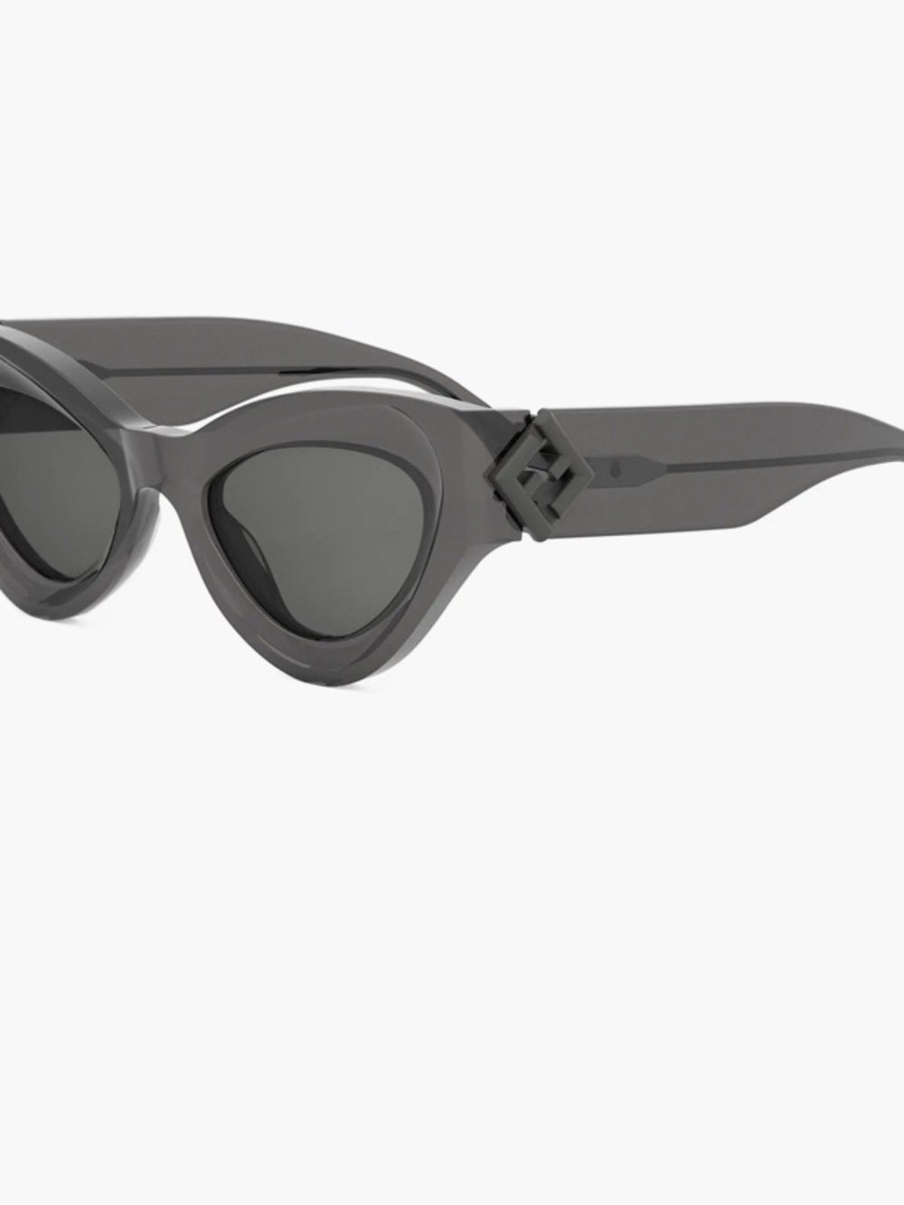 Fendi FF diamond 52 Cat Eye Sunglasses NWOT MSRP 600 sold out